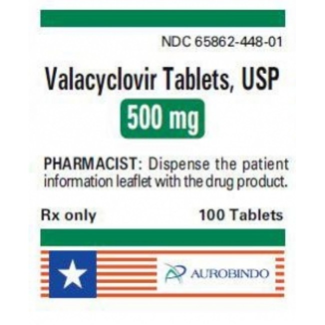 Valacylovir Generic Valtrex Tab 500Mg