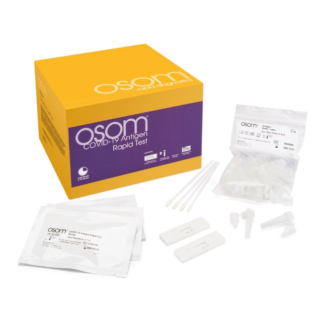 Osom Covid 19 Antigen Rapid Test   40 Tests Box