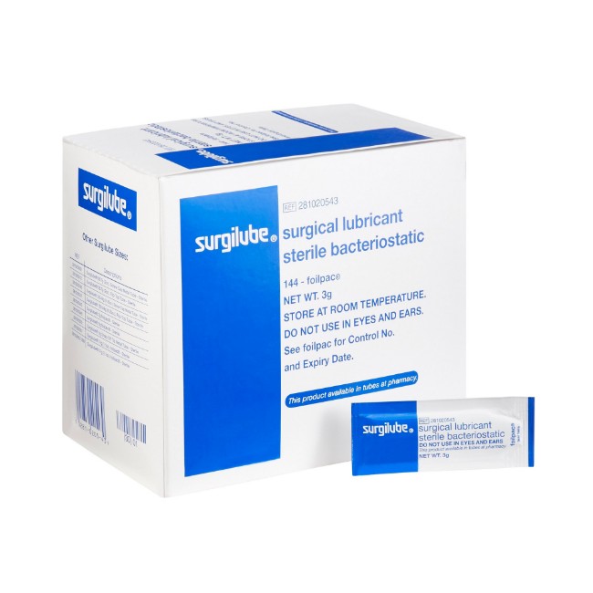 Surgilube Surgical Lubricant   3 G Foilpac