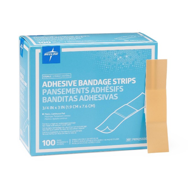 Bandage   Adhesive Plastic Strip 3 4X3