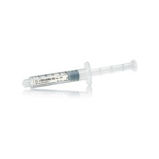 Lidocaine  2  Lidocaine Hcl Preservative Free Injection   10 X 5 Ml Prefilled Syringe