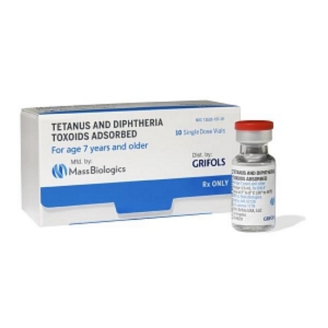 Tetanus   Diphtheria Toxoids Adsorbed Sdv 0 5Ml