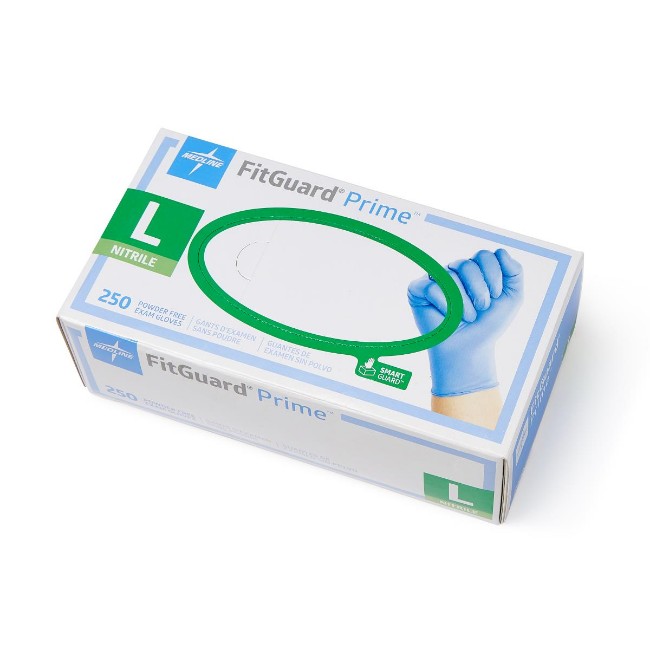 GLOVE  EXAM  NITRILE  PF  W  FILM  L