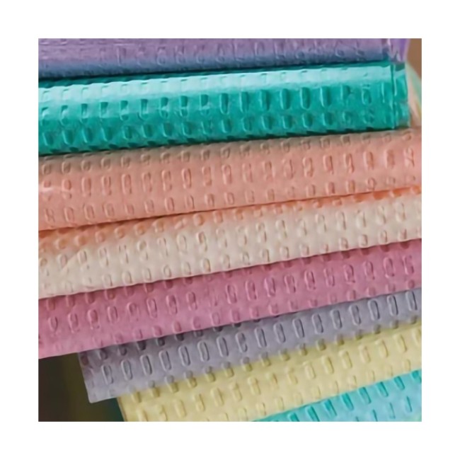 BIB DENTAL 3 PLY TISSUE BLUE 13X18
