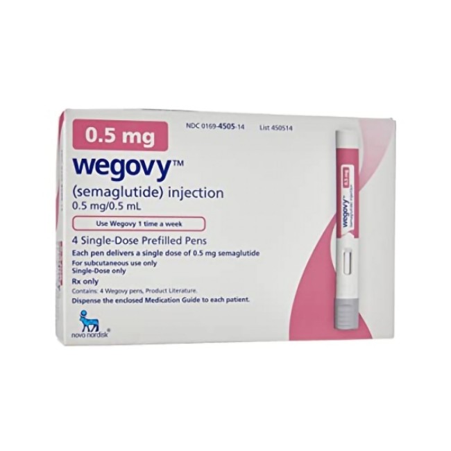 Wegovy  Semaglutide  0 5Mg