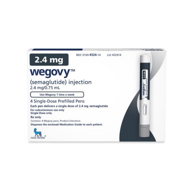Wegovy  Semaglutide  2 4Mg
