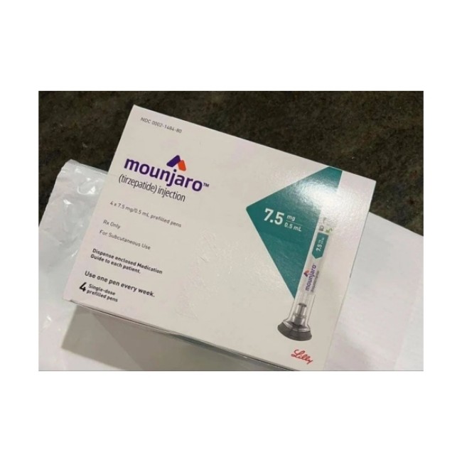 Mounjaro Prefilled Pen  Tirzepatide  Inj 7 5Mg 5Ml