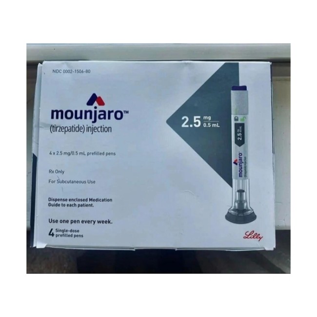 Mounjaro Prefilled Pen  Tirzepatide  Inj 2 5Mg 5Ml