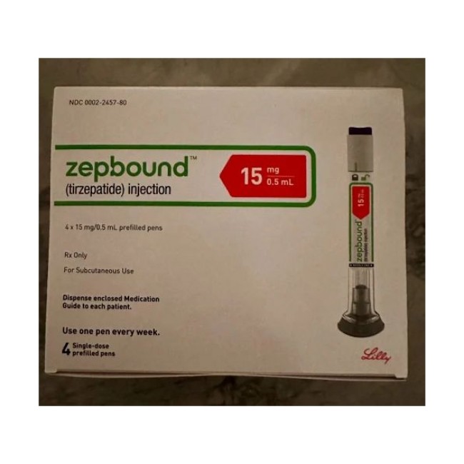 ZEPBOUND  Prefilled Syringe  Tirzepatide  15mg 5ml