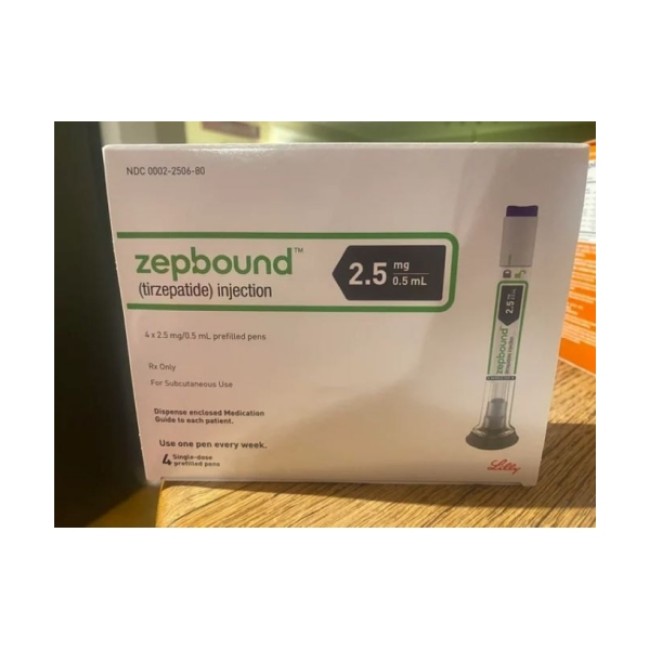 Zepbound Prefilled Syringe  Tirzepatide  2 5Mg 5Ml