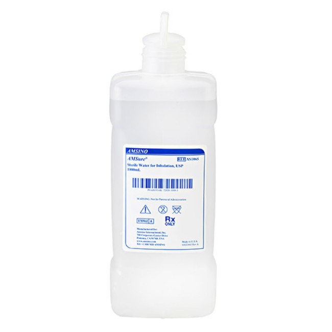 Sterile Water For Inhalation In Pour Bottle   1  000 Ml