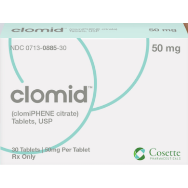 Clomid Brand 50Mg X 10 Tablets