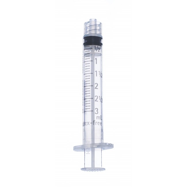 Syringe  3Ml  2400 Case  Luer Lock  Sterile