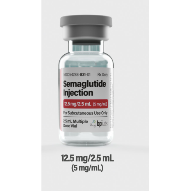 Semaglutide Compound Bpi 12 5Mg 2 5Ml  5Mg Ml 
