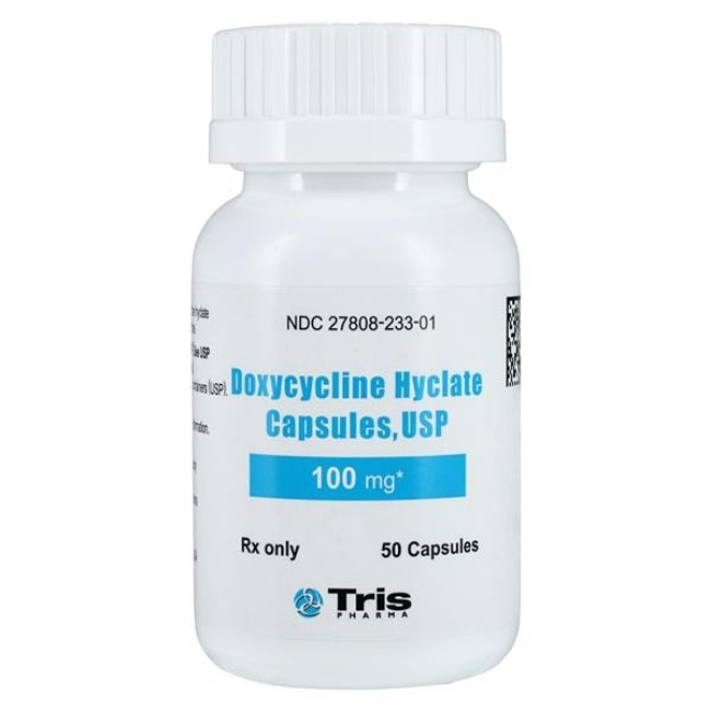 Doxycycline Capsules 100Mg
