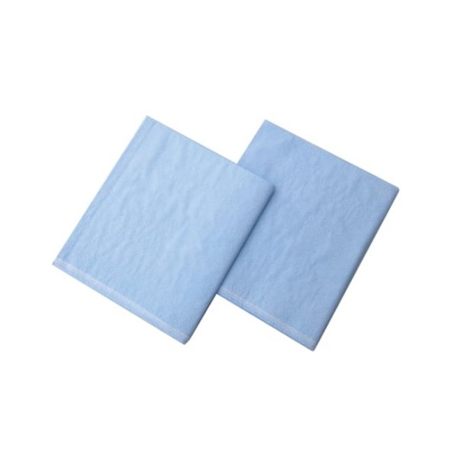Drape  Exam Tissue Poly Blue 40x48