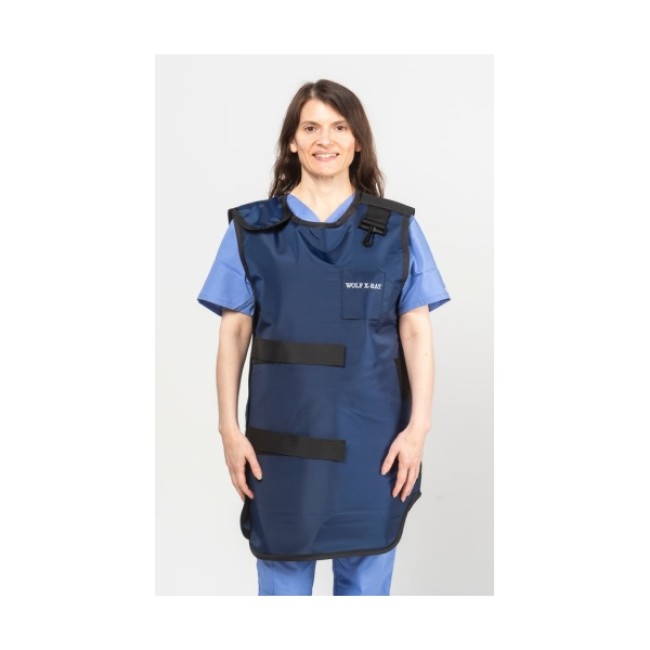 Standard Lead Special Procedure X Ray Apron  Medium Blue