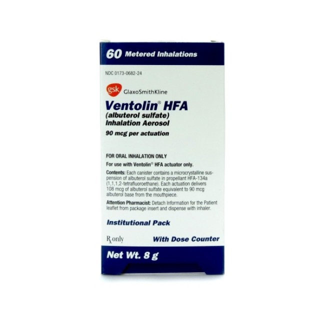VENTOLIN HFA INH 8GM  60 ACTUATIONS 