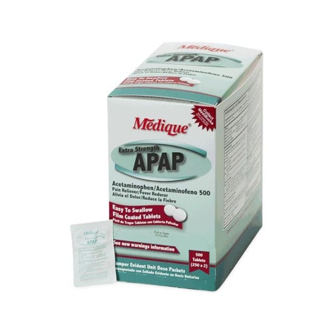 ACETAMINOPHEN 2X500MG UD TAB 250UD BX