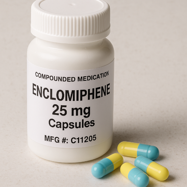 Enclomiphene 25mg Capsules