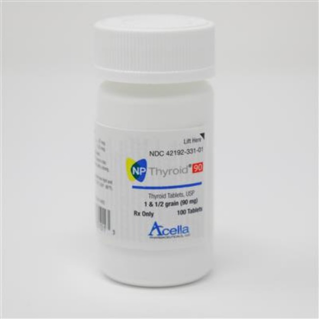 NP THYROID 90MG TAB  NP THYROID 
