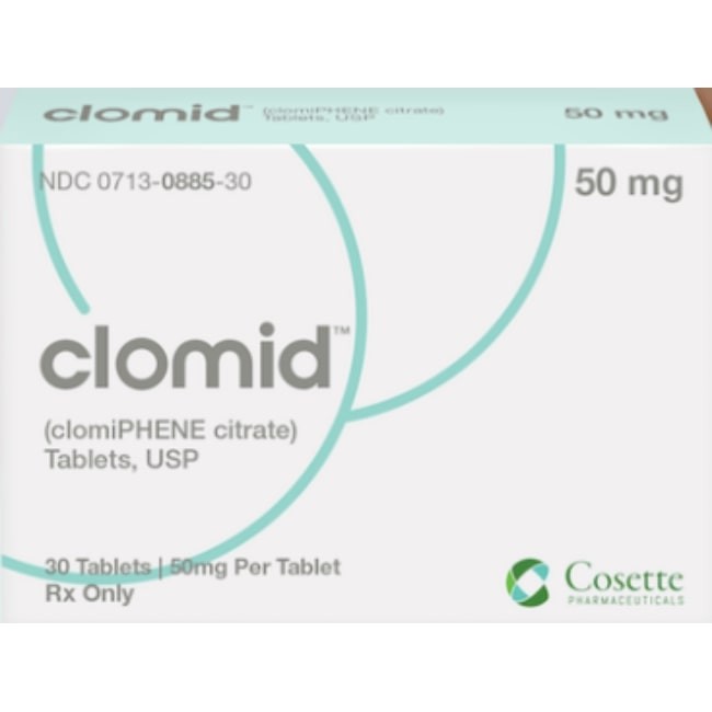 Clomid    clomiphene citrate  50mg Tablets