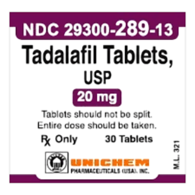 Tadalafil Tablets 20mg
