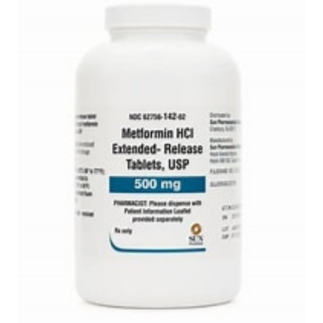 METFORMIN hydrochloride extended release tablets 500mg