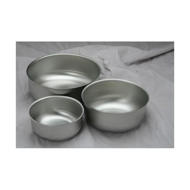 Bowl  Sponge Stainless Steel 5 9 16 X 2 9 16  30oz