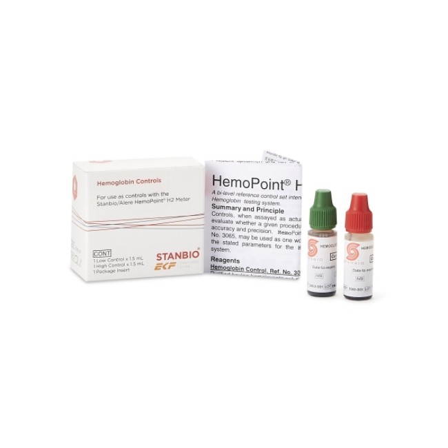 HemoPoint H2 Bilevel Controls  Low  High  2 Vials of 1 5 mL