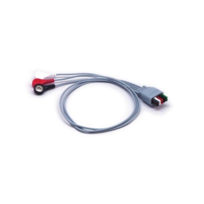 Leads  ECG Mobility Leadwires  3 Lead  Snap On  36 