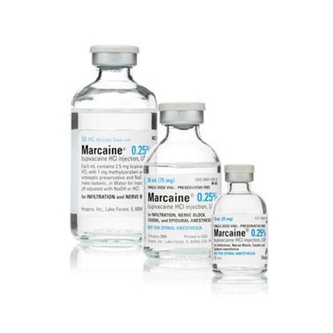 Injections  Marcaine Injection   0 75   10 X 10 Ml Prefilled Single Dose Vial