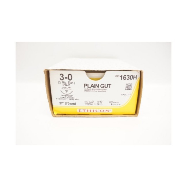 Suture   Plain Gut 3 0 27  Ps 2