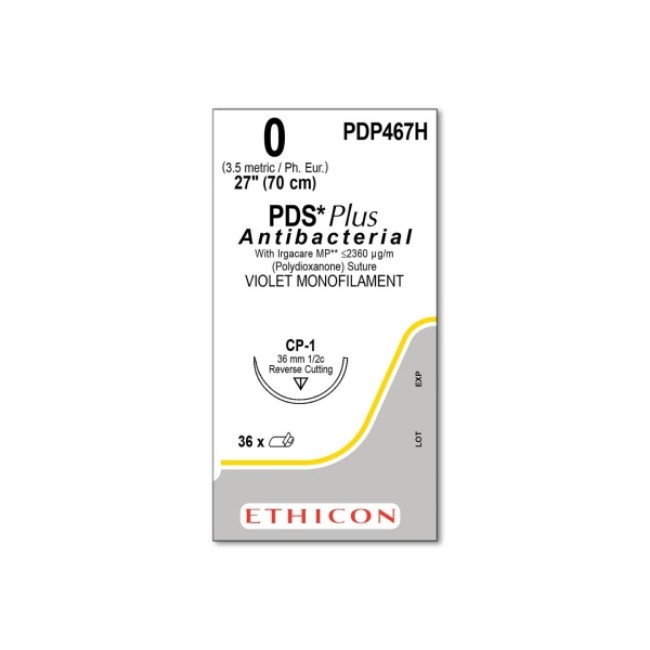 Sutures  Suture   0 0   27   Pds Plus   Violet Monofilament   Cp1