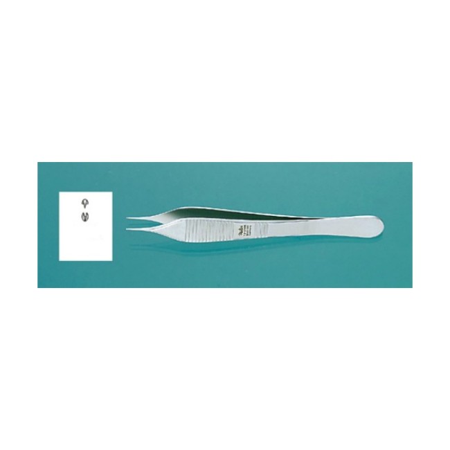 Non Returnable   Forcep Tiss 4 75  1X2 Teeth 0 5Mm W Del