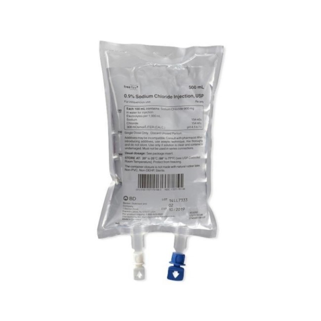 Saline Solution   0 9   500 Ml