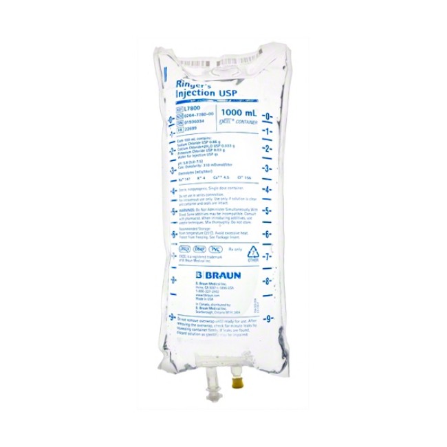 Lactated Ringers Injection   1000 Ml
