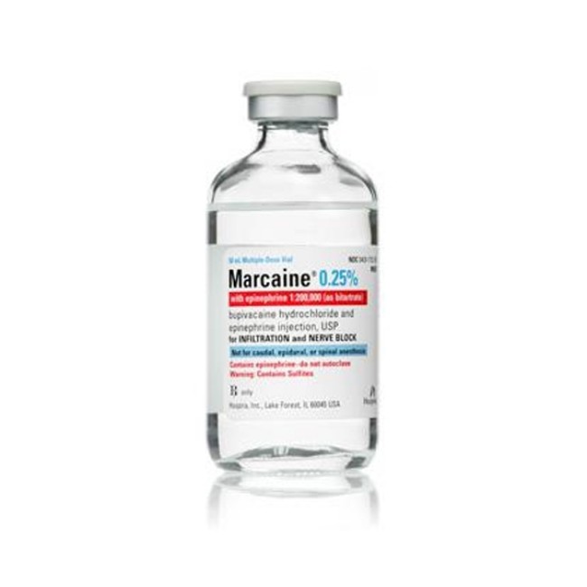 Marcaine 0 25 Epi 1 200000 Mdv 50Ml