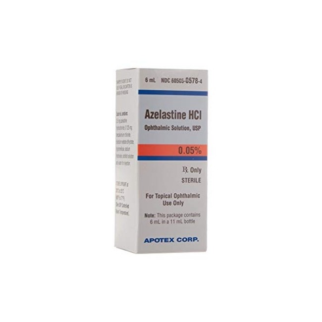 Azelastine Hydrochloride Solution  Drops 0 05 