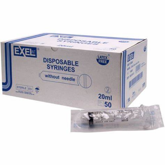 Syringes   Luer Lock  Luer Lock Syringes   20 Ml