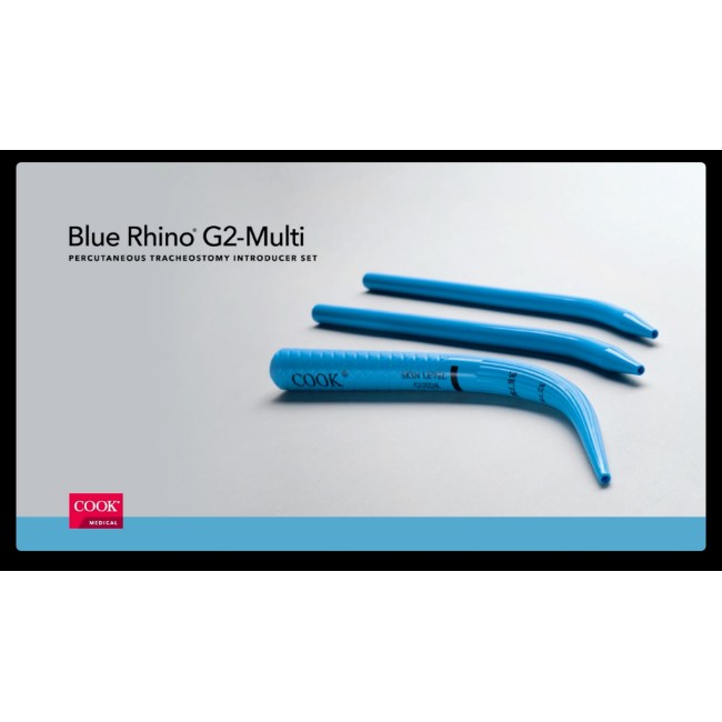 Blue Rhino G2 Multi Percutaneous Tracheostomy Introducer Set