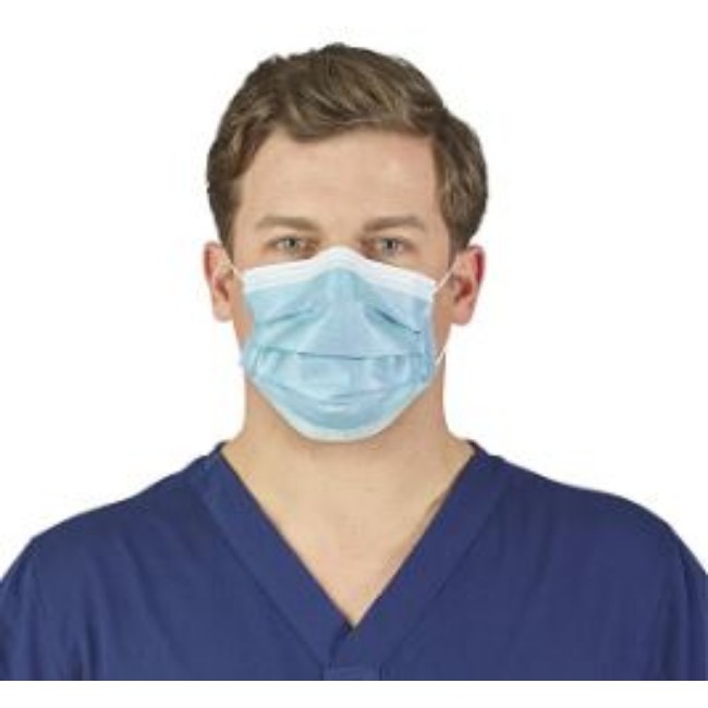 Level 3 Procedure Mask With Earloops   Antifog   Blue