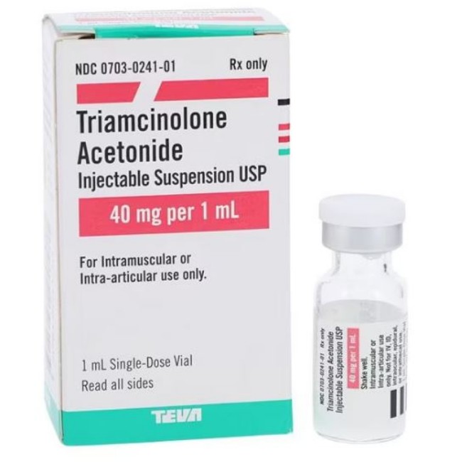 Triamcinolone Acetonide Injection   40 Mg   Ml   1 Ml Single Dose Vial