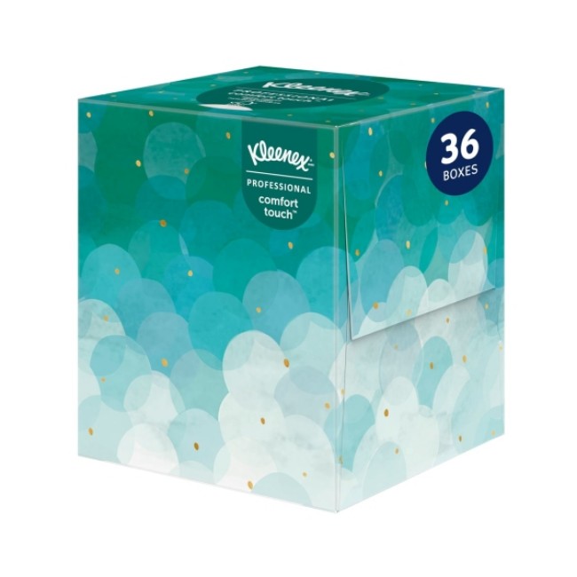 Tissue   Facial Kleenex Boutique Cube 8 4X8 4