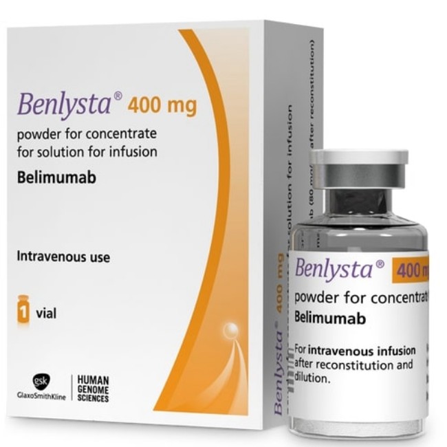 Benlysta  Belimumab 400 Mg Injection Single Use Vial 20 Ml