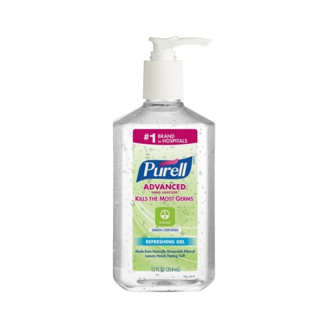 Hand Sanitizers  Instant Hand Sanitizer   Green Certified   12 Oz  Pump