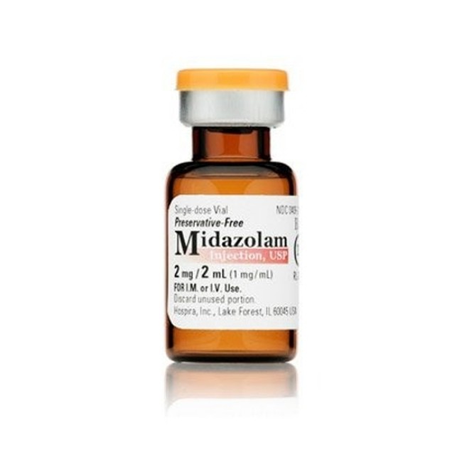 Midazolam 1Mg Ml 2Ml 25Bx