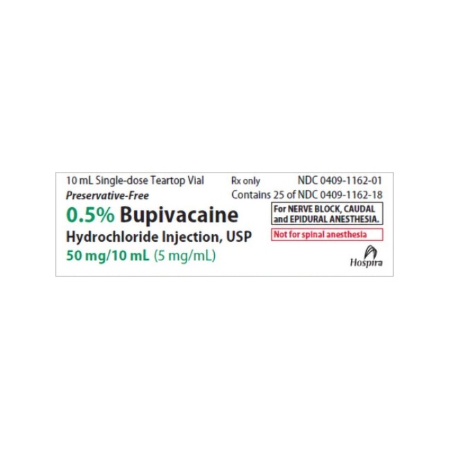 Bupivacaine  5  10Ml T T 25Bx