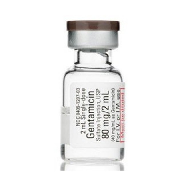 Gentamicin Mdv 80Mg 2Ml