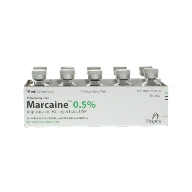 Marcaine  5  10Ml Pf Sdv